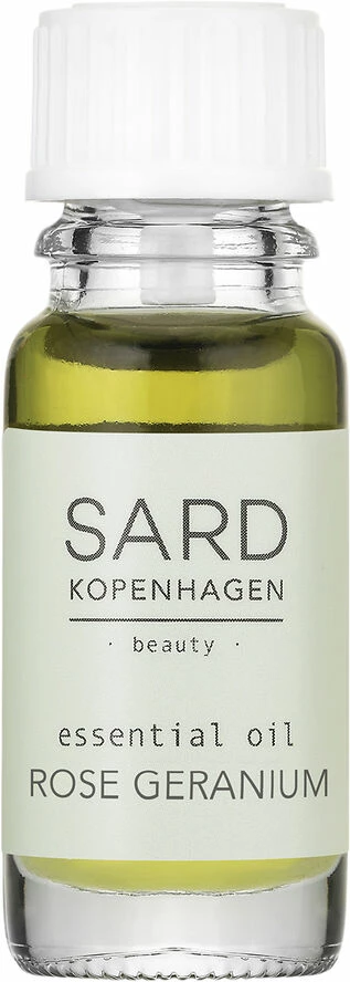 SARDkopenhagen ESSENTIAL ROSE GERANIUM OIL, 10 Ml. 3 SARDkopenhagen ESSENTIAL ROSE GERANIUM OIL, 10 Ml.
