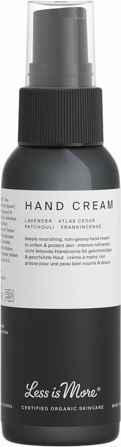Less Is More Organic Hand Cream Lavender Travel Size 50 Ml. - Billede 2