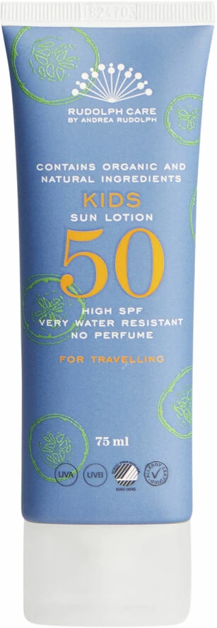 Rudolph Care Kids Sun Lotion SPF 50 - Travelsize