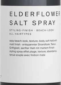 Less Is More Organic Elderflower Salt Spray Travel Size 50 Ml.