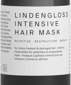 Less Is More Organic Lindengloss Intensive Hair Mask Travel Size 50 Ml.
