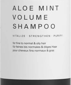 Less Is More Organic Aloe Mint Volume Shampoo Travel Size 50 Ml.