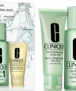 Clinique 3-Step Skin Care Intro Set, Skin Type 1, 180 Ml.