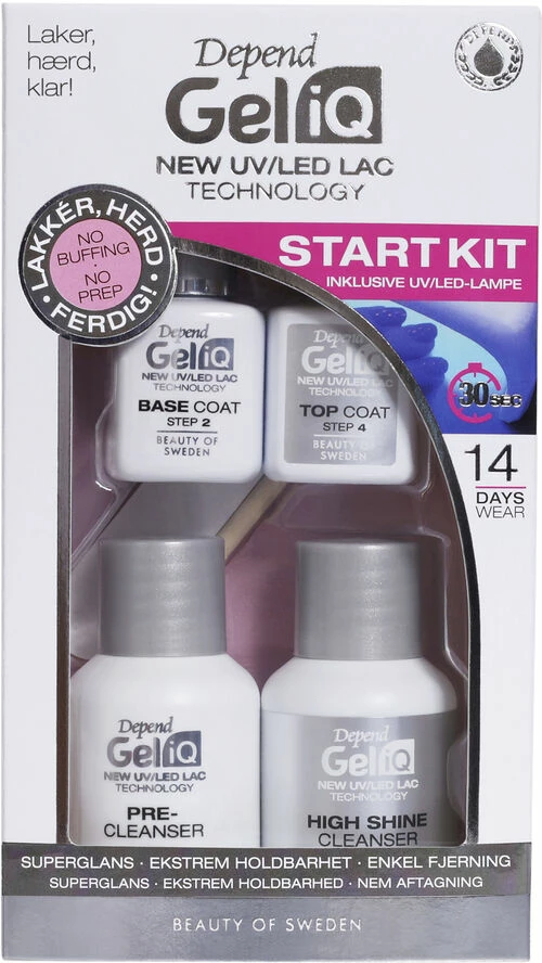 Depend Gel IQ Start Kit DK/NO