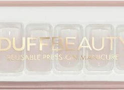 DUFFBeauty Reusable Press-On Manicure - Marble Arch