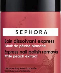 Sephora Collection Express Nail Polish Remover - Hvidt Ferskenekstrakt