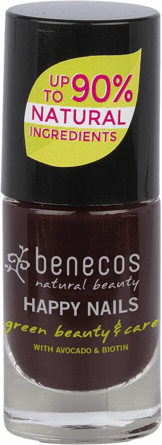 Benecos Nail Polish, 5ml, Vamp 3 Benecos Nail Polish, 5ml, Vamp