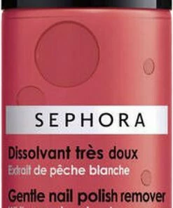 Sephora Collection Skånsom Neglelakfjerner - Hvidt Ferskenekstrakt