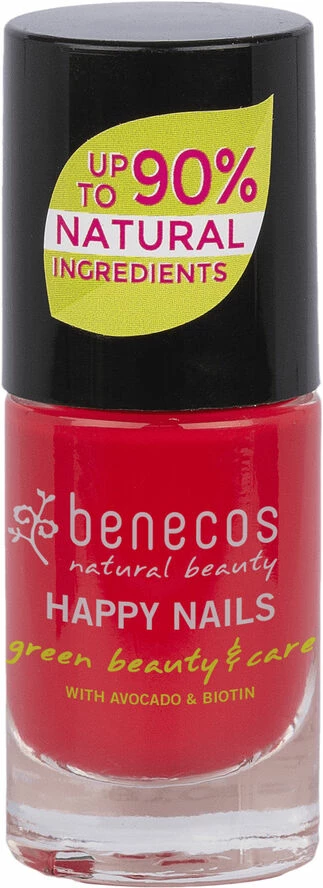 Benecos Nail Polish, 5ml, Hot Summer