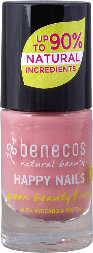 Benecos Nail Polish, 5ml, Bubble Gum 3 Benecos Nail Polish, 5ml, Bubble Gum