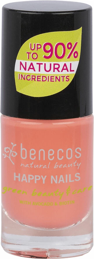 Benecos Nail Polish, 5ml, Peach Sorbet