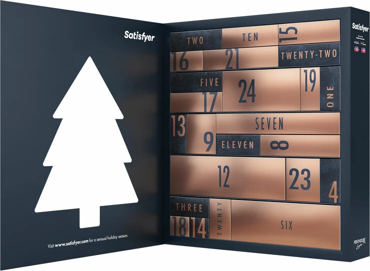 Satisfyer Premium Julekalender Black/Bronze - Billede 3