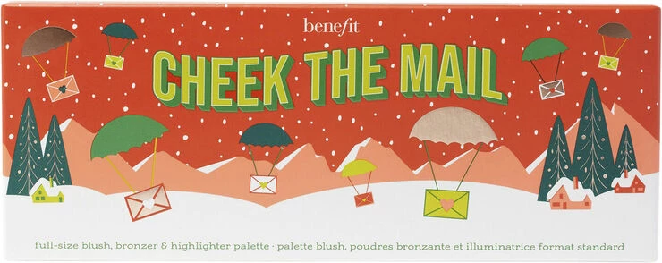 Benefit Cosmetics Cheek The Mail Holiday Set - Blush-, Bronzer- Og Highlighter-palet - Billede 3
