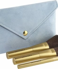 Sephora Collection Set Of 3 Mini Makeup Brushes Gaveæske
