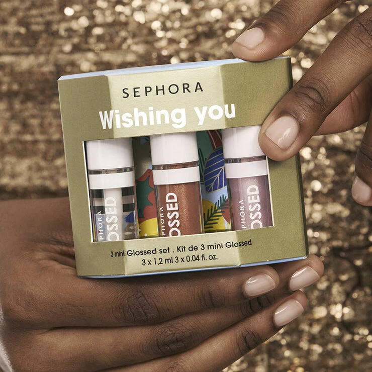 Sephora Collection Sæt Med 3 Mini Lipglosses Gaveæske - Billede 2