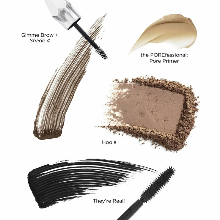 Benefit Cosmetics Totally Glam Telegram Holiday Set - Bryn-gel, Ansigtsprimer, Bronzer O - Billede 3